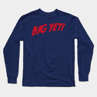 Big Yeti Long Sleeve T-Shirt